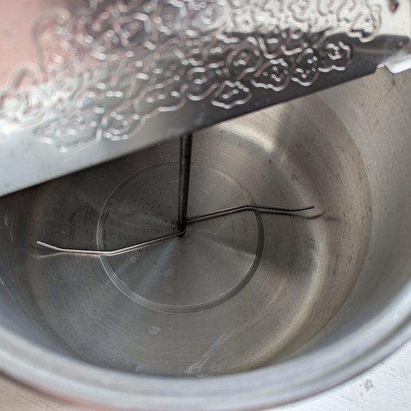 🎩 Whirley Pop Popcorn Machine with Crank Handle - Vintage - Picture 3 of 6